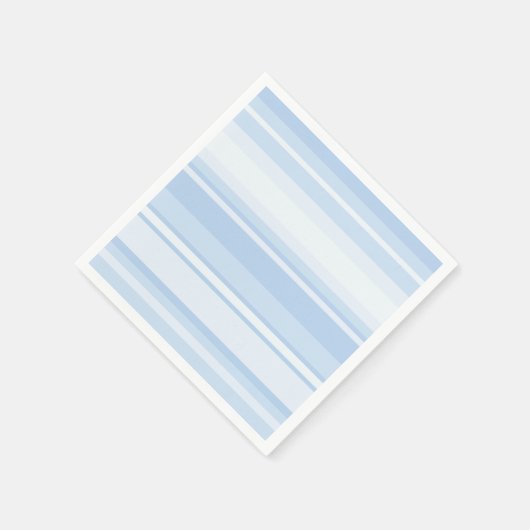Blaue Streifen Serviette (Ecke)