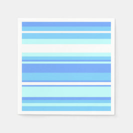 Blaue Streifen Serviette