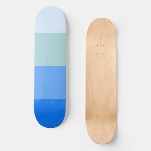 Blaue Streifen Skateboard (Vorderseite)