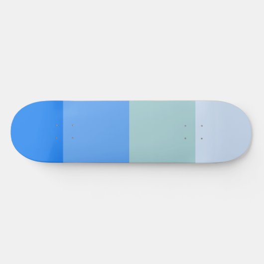 Blaue Streifen Skateboard (Horizontal)
