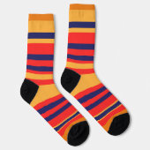 Blaue Streifen Socken (Rechts)