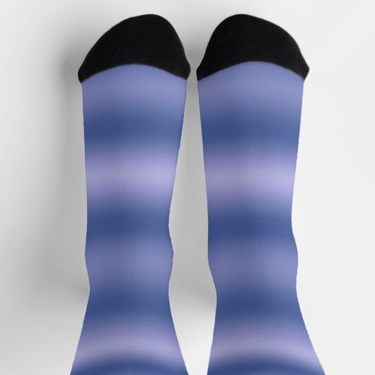Blaue Streifen Socken (Oben)