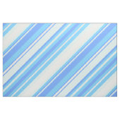 Blaue Streifen Stoff (Yard (91,4 cm))