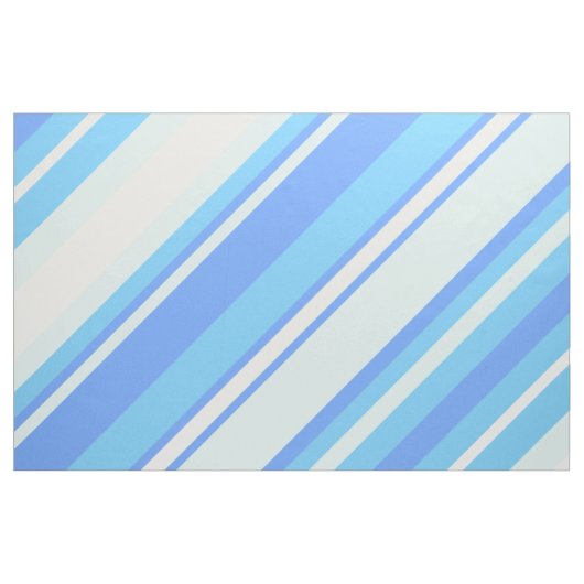 Blaue Streifen Stoff (Fat Quarter (45,7 x 55,9 cm))