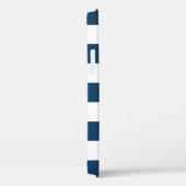 Blaue Streifen, Streifen, Ihr Name Case-Mate iPhone Hülle (Rückseite / Rechts)