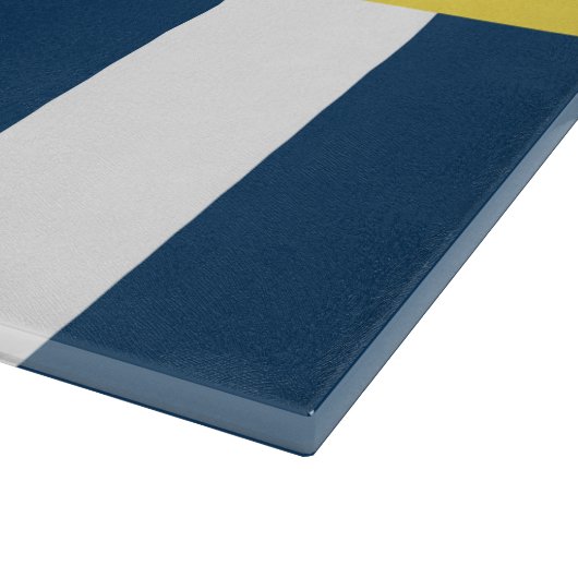 Blaue Streifen, Streifen, Ihr Name Schneidebrett (Ecke)