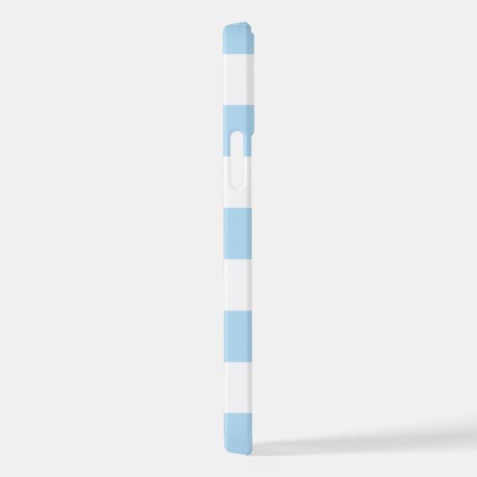 Blaue Streifen, Streifen, Linien, Ihr Name iPhone Hülle (Rechte Seite)