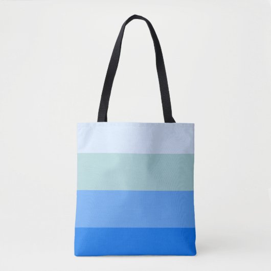 Blaue Streifen Tasche (Vorderseite)