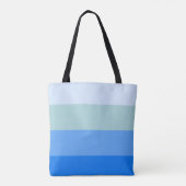 Blaue Streifen Tasche (Rückseite)