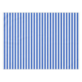 Blaue Streifen Tischdecke (Vorderseite (Horizontal))