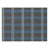Blaue Streifen Tischdecke (Vorderseite (Horizontal))