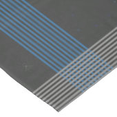 Blaue Streifen Tischdecke (Schrägansicht)