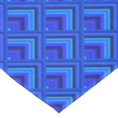 Blaue Streifen Tischdecke (Schrägansicht)