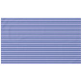 Blaue Streifen Tischdecke (Vorderseite (Horizontal))
