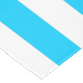 Blaue Streifen Tischdecke (Schrägansicht)