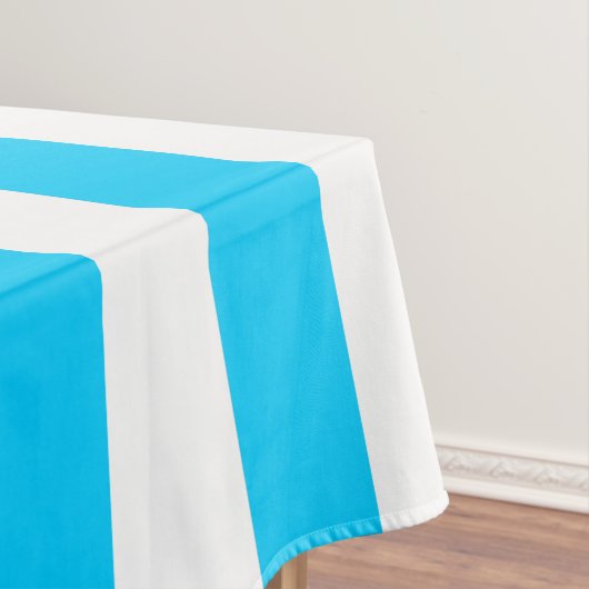 Blaue Streifen Tischdecke (Beispiel)