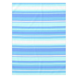 Blaue Streifen Tischdecke