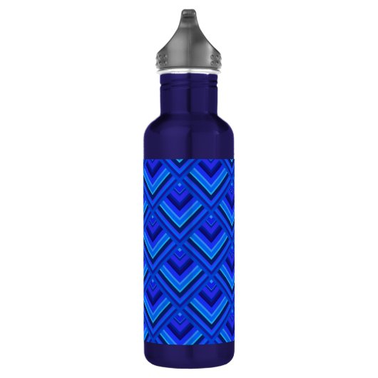 Blaue Streifen Trinkflasche (Rechts)