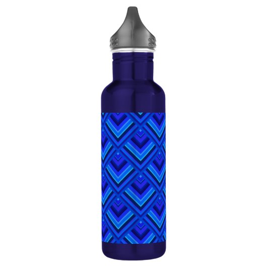 Blaue Streifen Trinkflasche (Links)