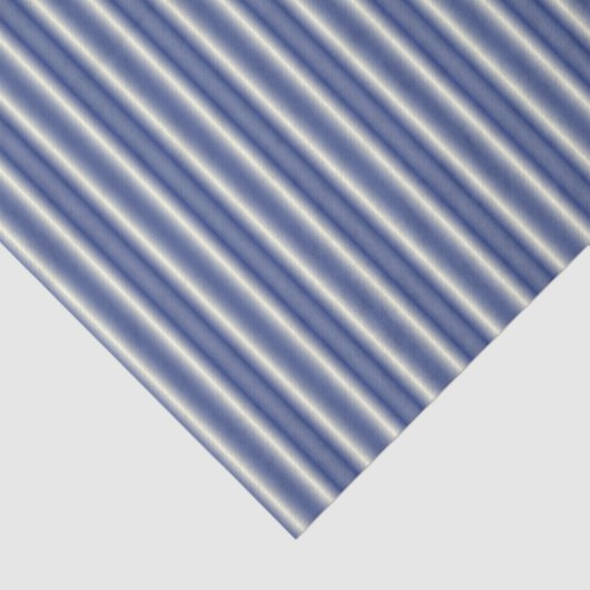 Blaue Streifen und Creme Seidenpapier (Ausschnitt)