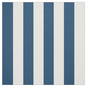Blaue Streifen, weiße Streifen, gestreiftes Muster Stoff