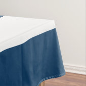 Blaue Streifen, weiße Streifen, gestreiftes Muster Tischdecke (Beispiel)