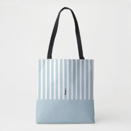 BLAUE STRIPED PERSONALISIERTE Tasche
