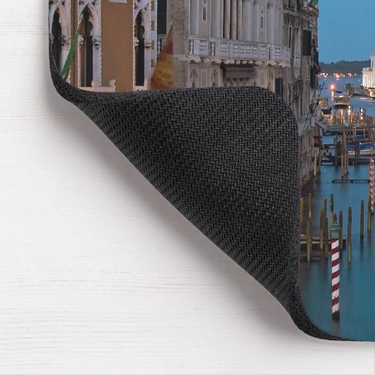 Blaue Stunde Canale großes Mousepad (Ecke)