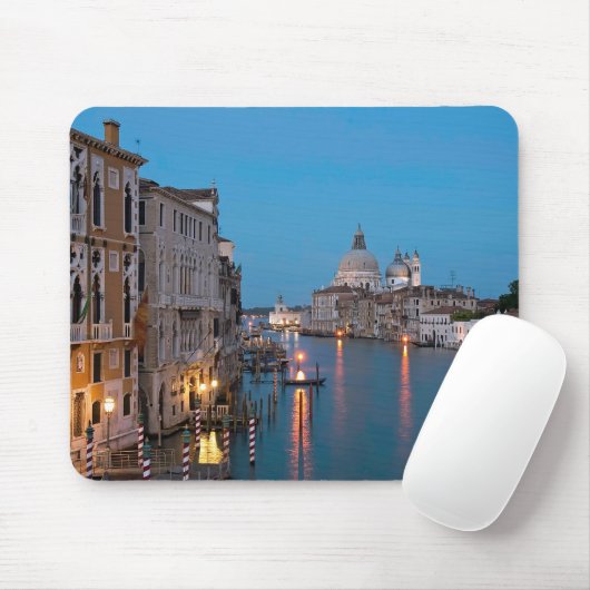 Blaue Stunde Canale großes Mousepad (Mit Mouse)