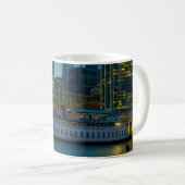 Blaue Stunde in der Stadt Kaffeetasse (VorderseiteRechts)
