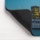 Blaue Stunde in der Stadt Mousepad (Ecke)
