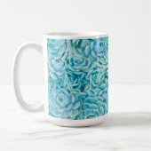Blaue Sukkuline Kaffeetasse (Links)