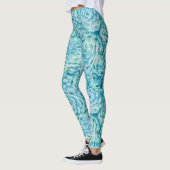 Blaue Sukkuline Leggings (Links)