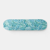 Blaue Sukkuline Skateboard (Horizontal)