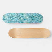 Blaue Sukkuline Skateboard (Horizontal)