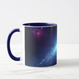 Blaue Supernova Weltraumnebel Astronomie Tasse