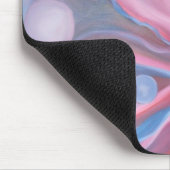 Blaue Swirl-Maus-Pad Mousepad (Ecke)