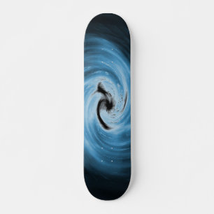 Blaue Swirl-Skateboard Skateboard