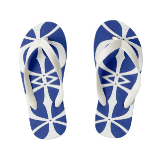 BLAUE SYMMETRIE KINDERBADESANDALEN