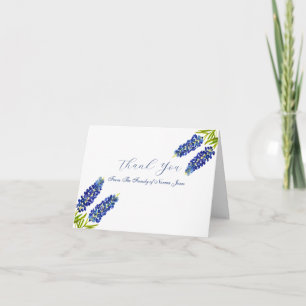 Blaue Sympathie-Blumenstrauß Funeral Danke