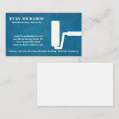 Blaue Tafel-Haus-Malerei Visitenkarte (Vorne/Hinten)