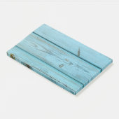 blaue Tafeln Post-it Klebezettel (angewinkelt)