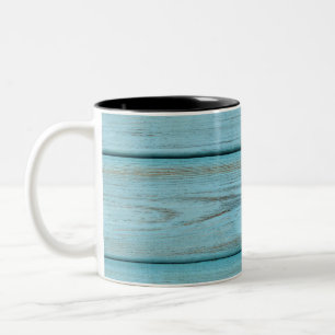 blaue Tafeln Zweifarbige Tasse