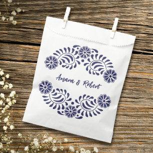 Blaue Talavera Geschenktütchen