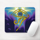 BLAUE TALISMAN / GOLD HORUS AUGE MOUSEPAD (Mit Mouse)