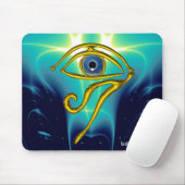 BLAUE TALISMAN / GOLD HORUS AUGE MOUSEPAD (Mit Mouse)