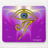 BLAUE TALISMAN / GOLD HORUS AUGE MOUSEPAD (Vorne)