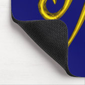 BLAUE TALISMAN / GOLD HORUS AUGE MOUSEPAD (Ecke)