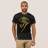 BLAUE TALISMAN / GOLD HORUS AUGE T-Shirt (Vorne ganz)