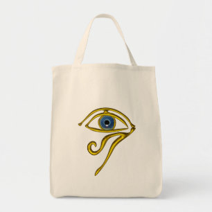 BLAUE TALISMAN / GOLD HORUS AUGE TRAGETASCHE